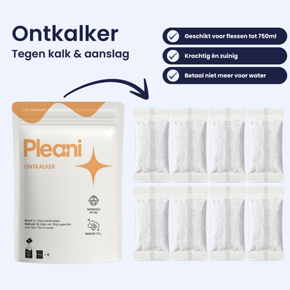 Ontkalker Schoonmaakpoeder 8-pack