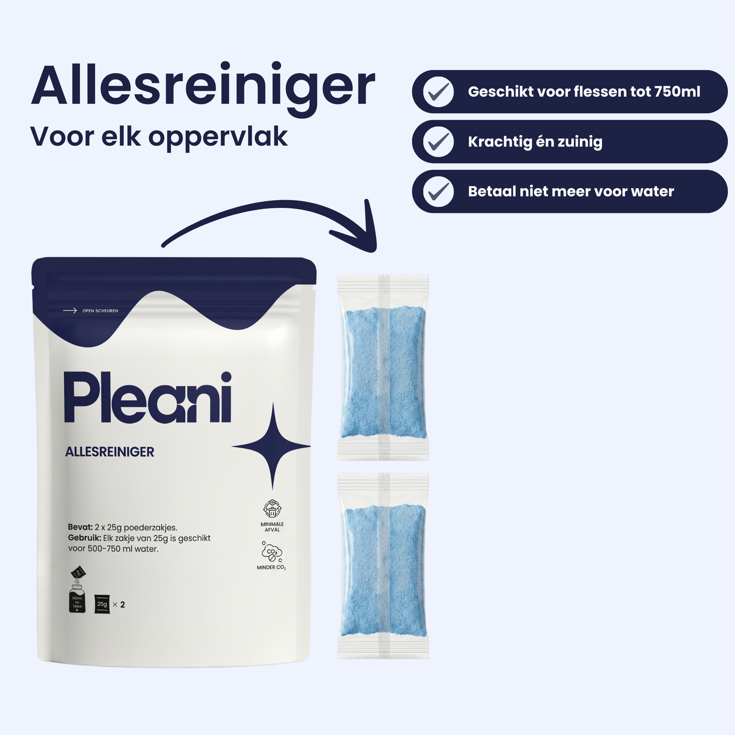 Allesreiniger Schoonmaakpoeder 2-pack