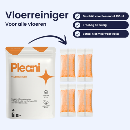 Vloerreiniger Schoonmaakpoeder - Starterset