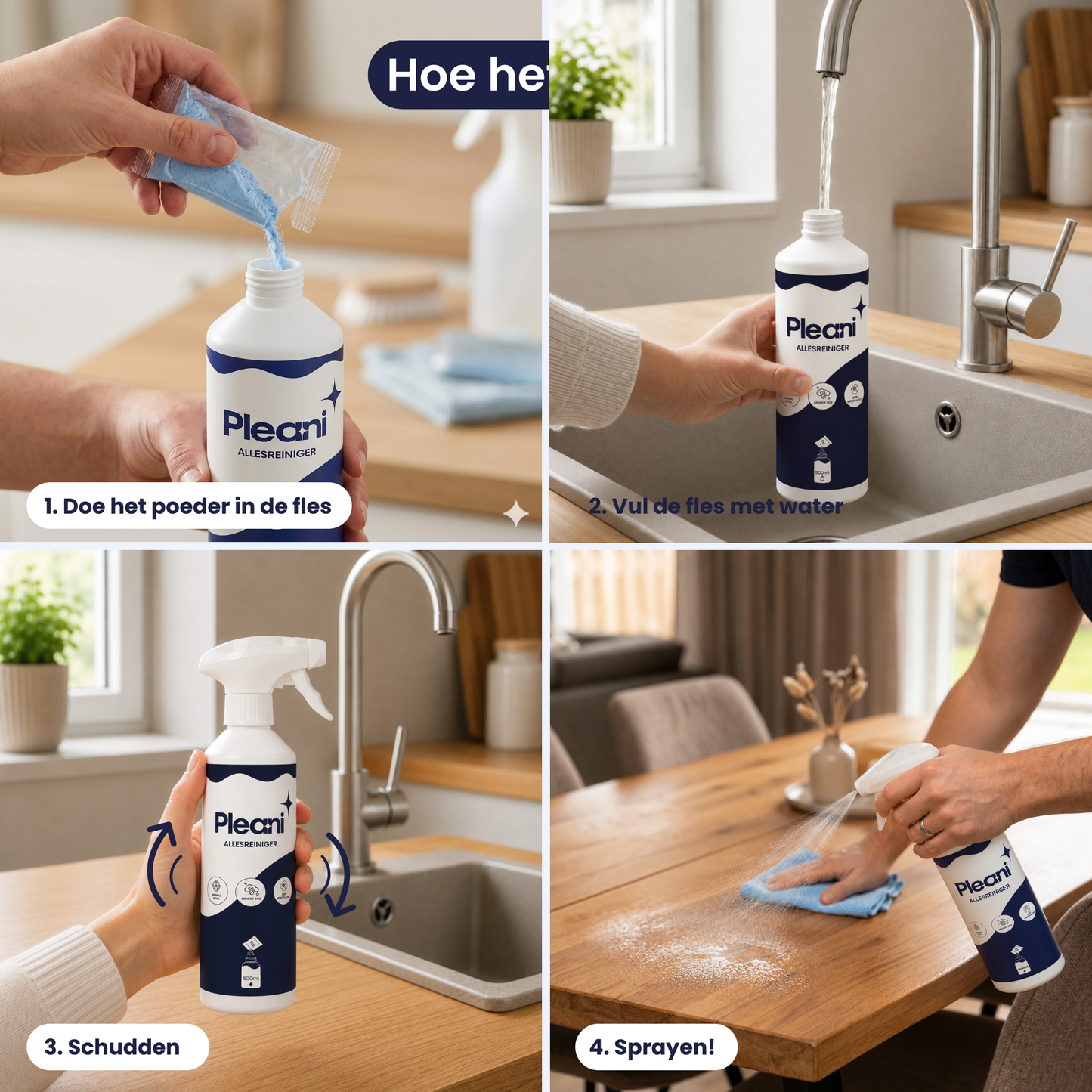 Allesreiniger Schoonmaakpoeder 8-pack