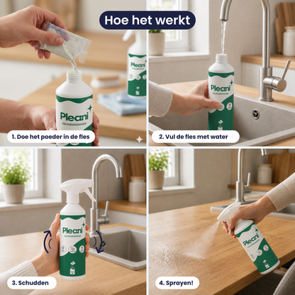 Keukenreiniger Schoonmaakpoeder - Starterset