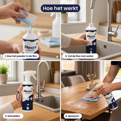 Allesreiniger Schoonmaakpoeder - Starterset