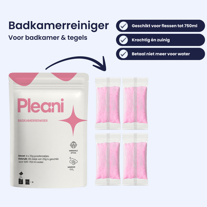 Badkamerreiniger Schoonmaakpoeder - Starterset