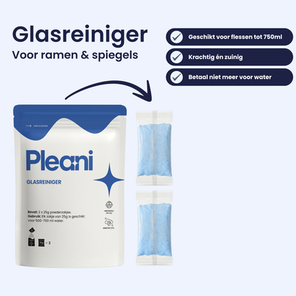 Glasreiniger Schoonmaakpoeder 2-pack