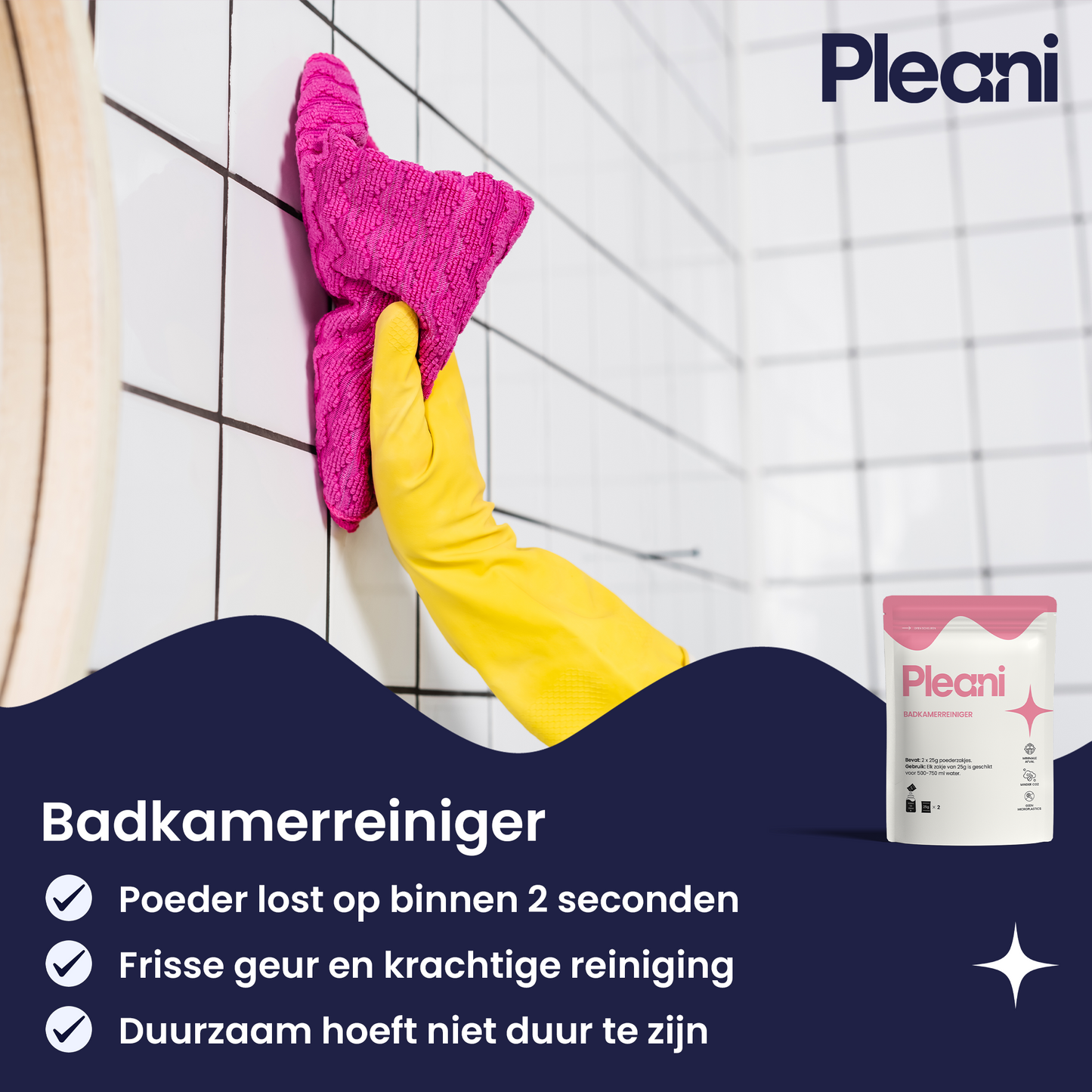 Badkamerreiniger Schoonmaakpoeder 2-pack
