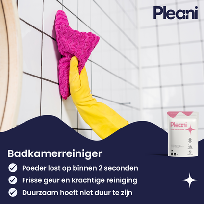 Badkamerreiniger Schoonmaakpoeder 8-pack