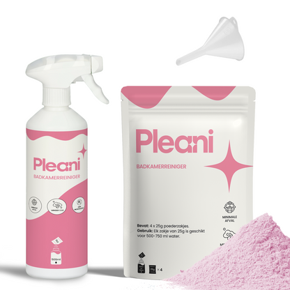 Badkamerreiniger Schoonmaakpoeder - Starterset
