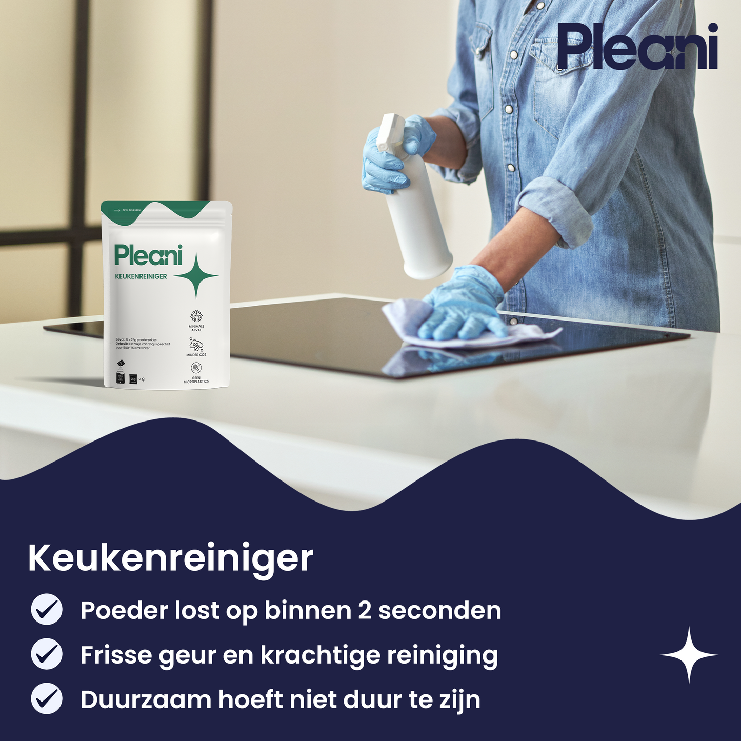 Keukenreiniger Schoonmaakpoeder 8-pack