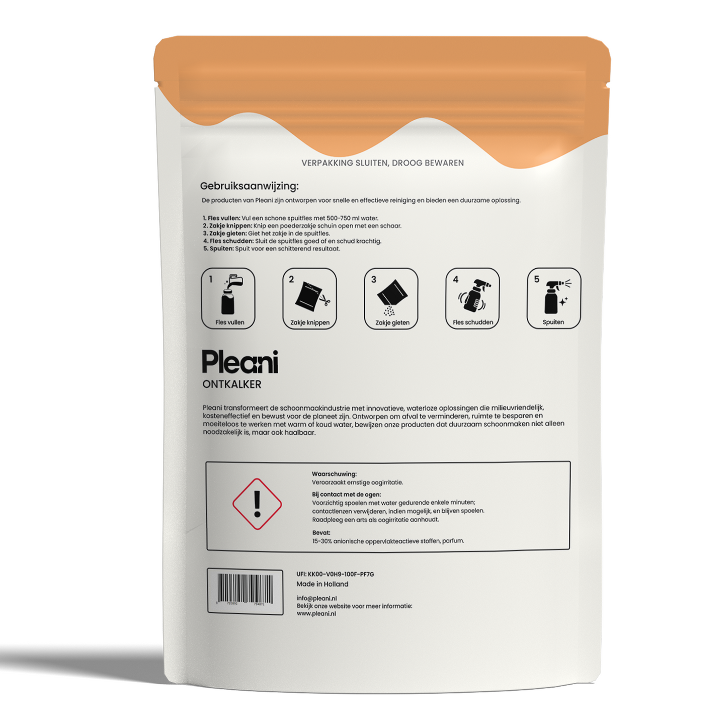 Ontkalker Schoonmaakpoeder 2-pack