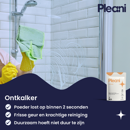Ontkalker Schoonmaakpoeder - Starterset