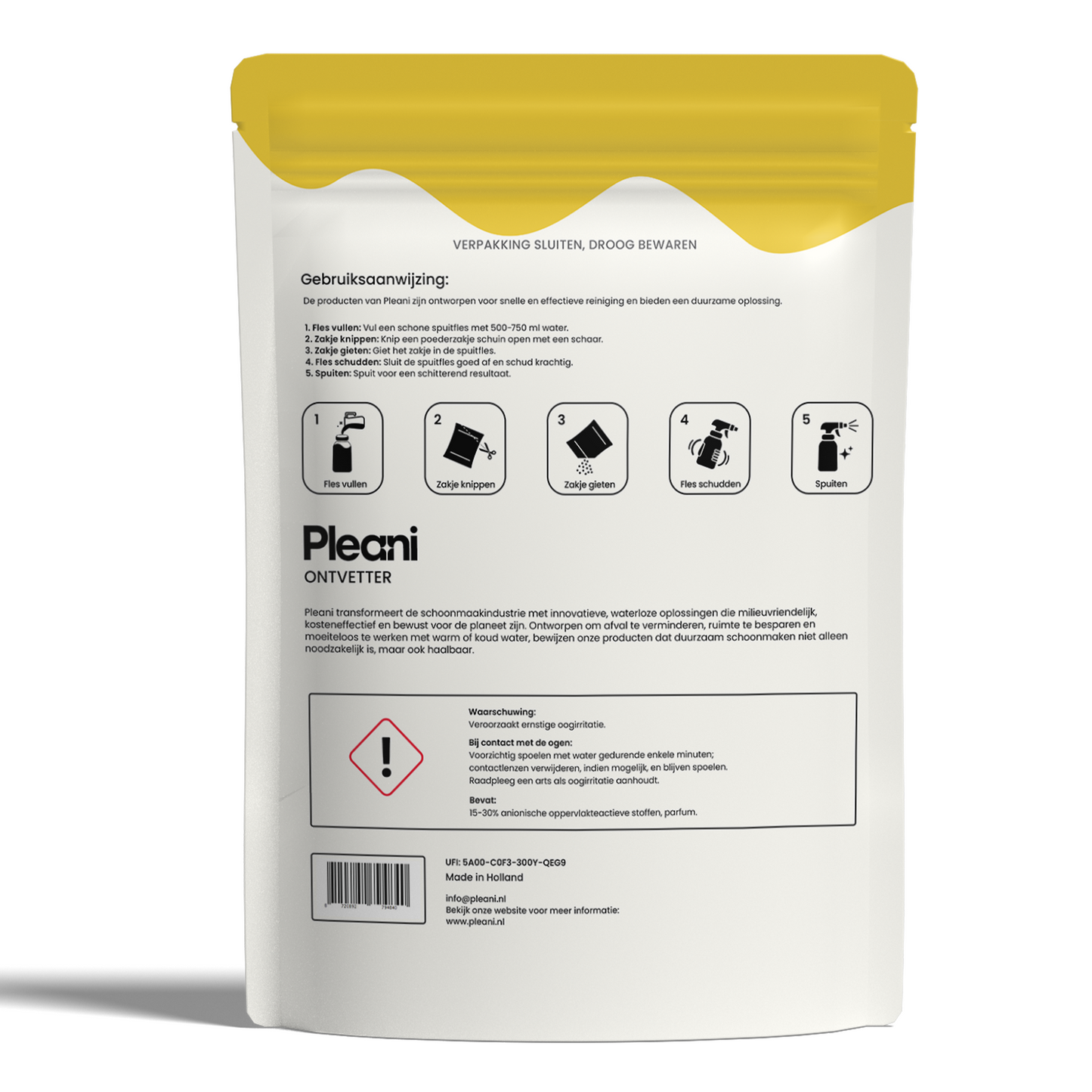 Ontvetter Schoonmaakpoeder 2-pack