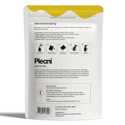 Ontvetter Schoonmaakpoeder 8-pack