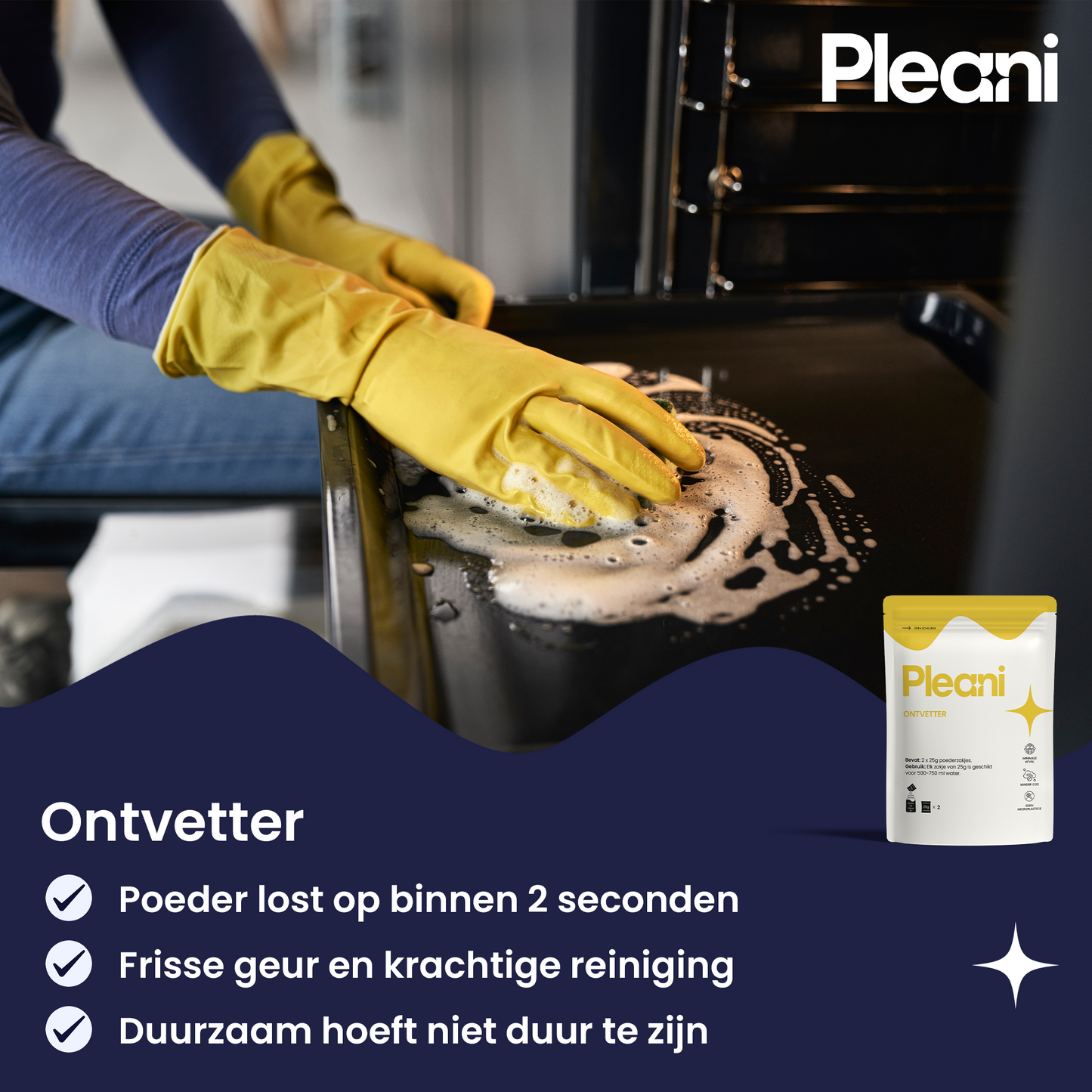 Ontvetter Schoonmaakpoeder 2-pack