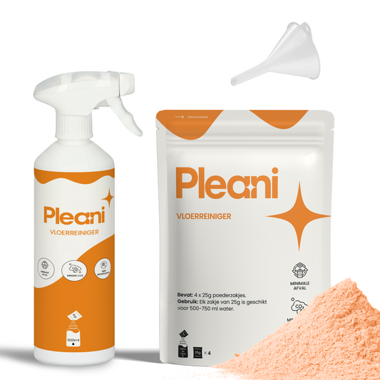 Vloerreiniger Schoonmaakpoeder - Starterset